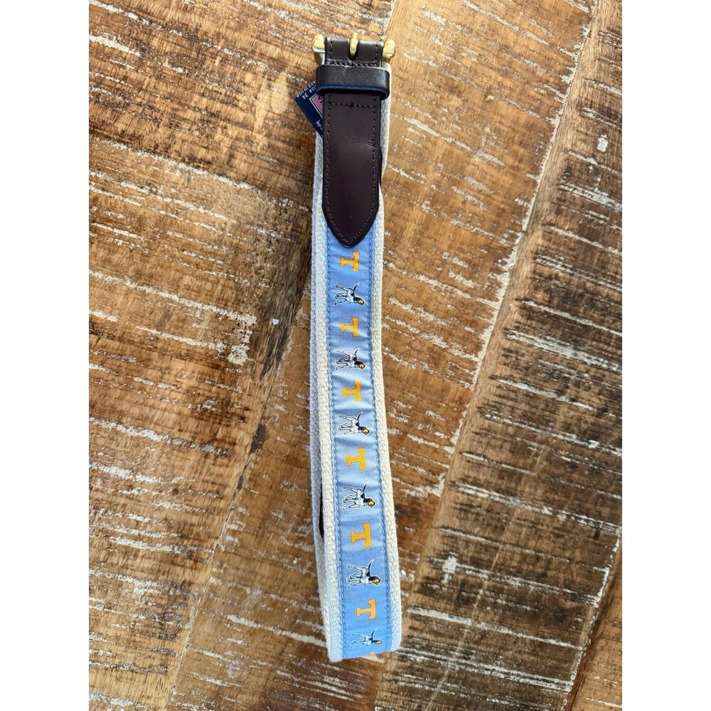 Vineyard Vines Belt University Of Tennessee Smokey Size 34
